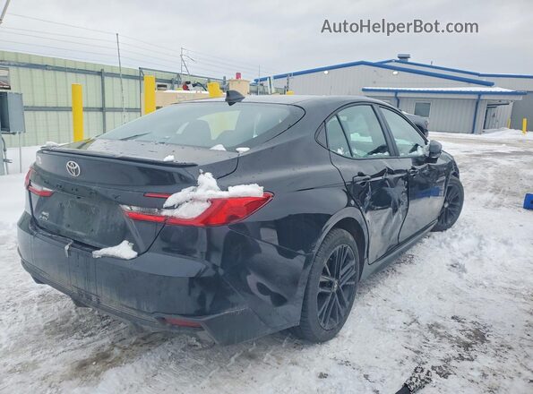 4T1DBADK0SU004554 2025 TOYOTA CAMRY Черный Задняя правая четверть