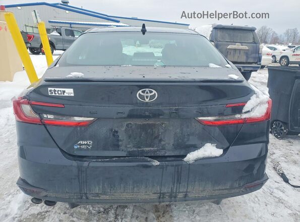 4T1DBADK0SU004554 2025 TOYOTA CAMRY Черный Вид сзади