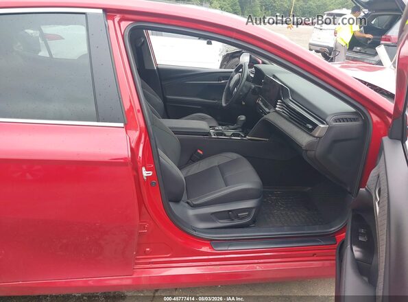 4T1DBADK0SU023167 2025 TOYOTA CAMRY Red Vista interior delantera