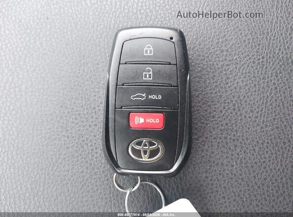 4T1DBADK0SU023167 2025 TOYOTA CAMRY Red Vista del salpicadero
