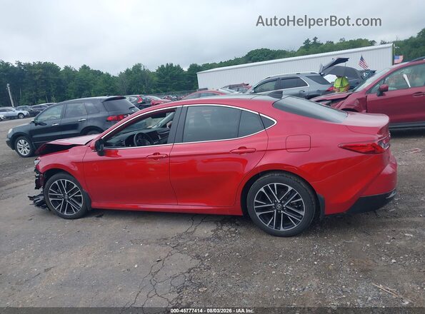 4T1DBADK0SU023167 2025 TOYOTA CAMRY Red 