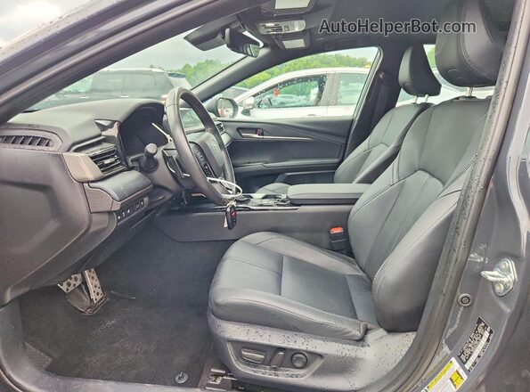 4T1DBADK0SU530103 2025 TOYOTA CAMRY Gray წინა სალონის ხედი