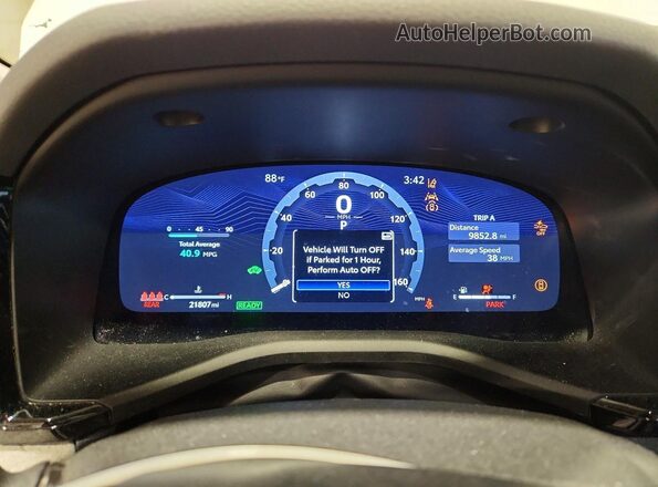 4T1DBADK0SU531641 2025 TOYOTA CAMRY Белый Вид щитка приборов
