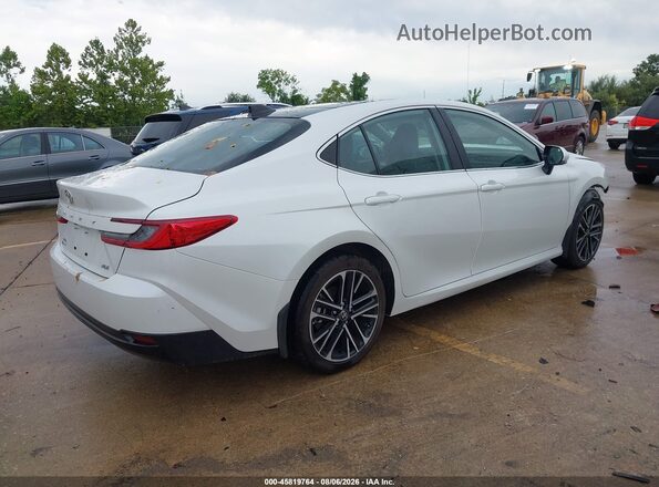 4T1DBADK2SU003843 2025 TOYOTA CAMRY White Задня права чверть