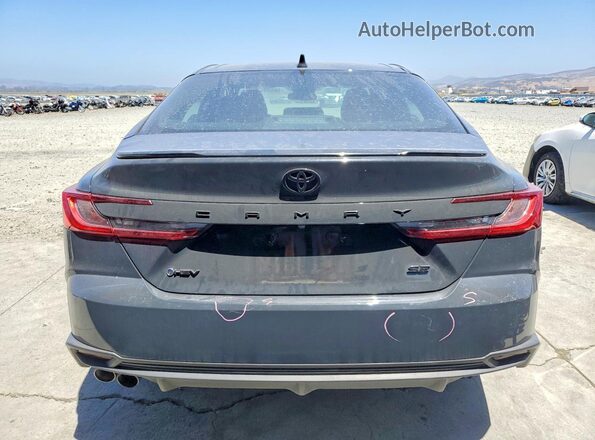 4T1DBADK2SU016995 2025 TOYOTA CAMRY Gray Вид ззаду