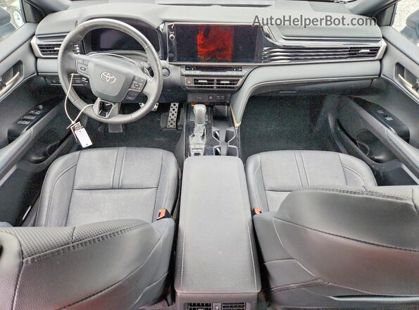 4T1DBADK2SU512394 2025 TOYOTA CAMRY Черный Вид панели приборов