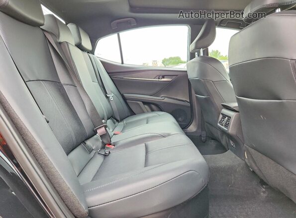 4T1DBADK2SU512394 2025 TOYOTA CAMRY Черный Вид задних сидений