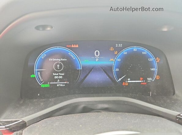 4T1DBADK2TU552802 2026 TOYOTA CAMRY Black Instrument cluster view