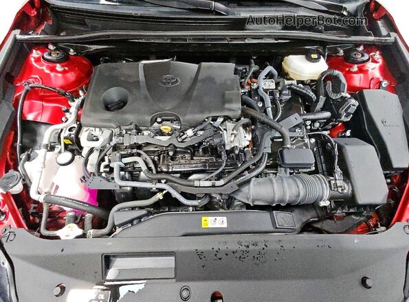 4T1DBADK3SU002443 2025 TOYOTA CAMRY Red Vista interior trasera