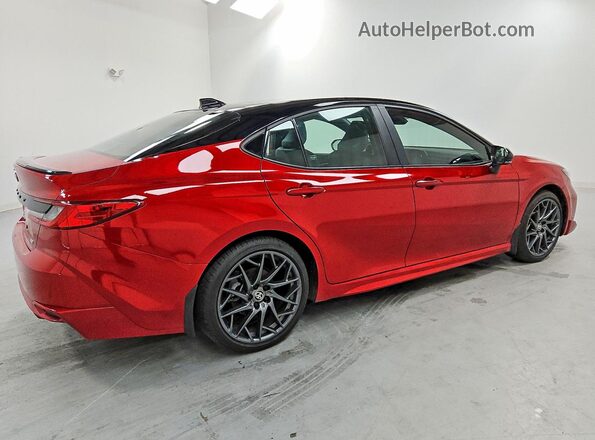 4T1DBADK3SU002443 2025 TOYOTA CAMRY Red Trasero derecho