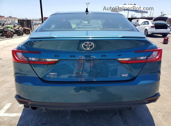 4T1DBADK4SU023401 2025 TOYOTA CAMRY Blue Widok z tyłu