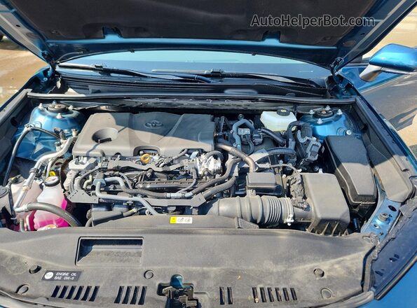 4T1DBADK4SU522649 2025 TOYOTA CAMRY Blue Vista interior trasera