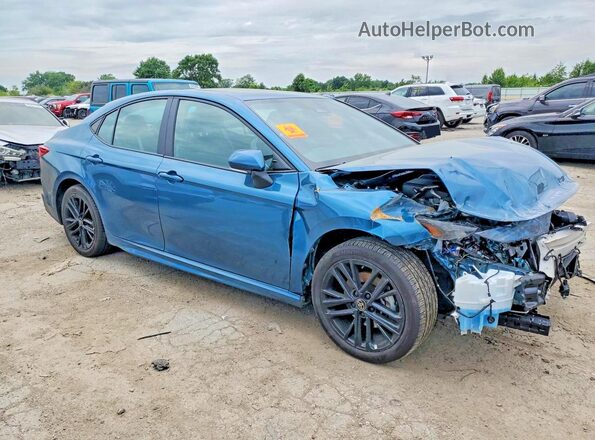 4T1DBADK4SU524014 2025 TOYOTA CAMRY Teal Front right