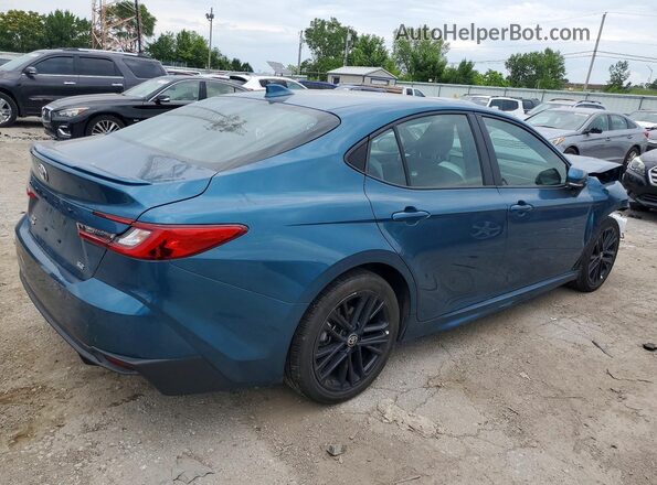 4T1DBADK4SU524014 2025 TOYOTA CAMRY Teal Rear right