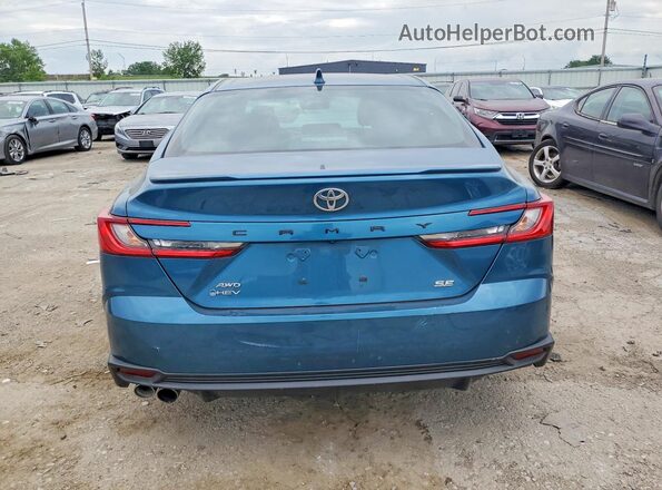 4T1DBADK4SU524014 2025 TOYOTA CAMRY Teal Rear view
