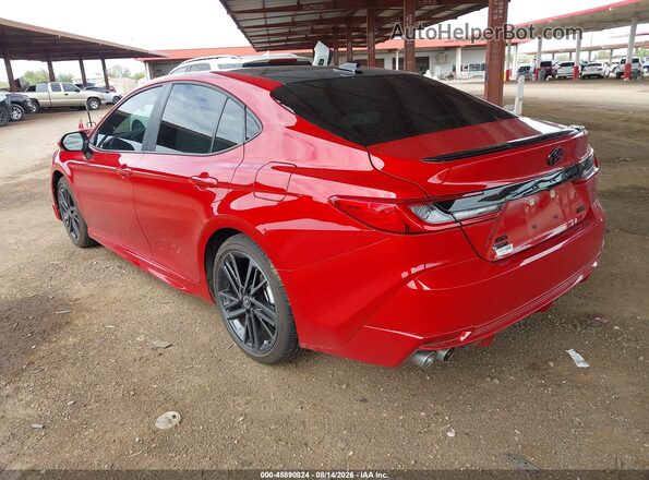 4T1DBADK4TU039583 2026 TOYOTA CAMRY Красный Задняя левая четверть