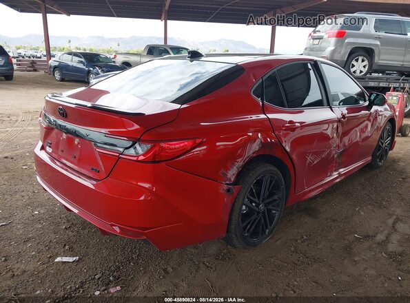 4T1DBADK4TU039583 2026 TOYOTA CAMRY Красный Задняя правая четверть