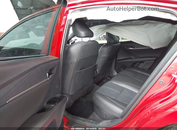 4T1DBADK4TU039583 2026 TOYOTA CAMRY Красный Вид наклейки с VIN-кодом