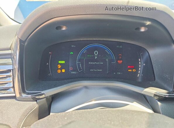 4T1DBADK6SU026400 2025 TOYOTA CAMRY Blue Vista del cuadro de instrumentos