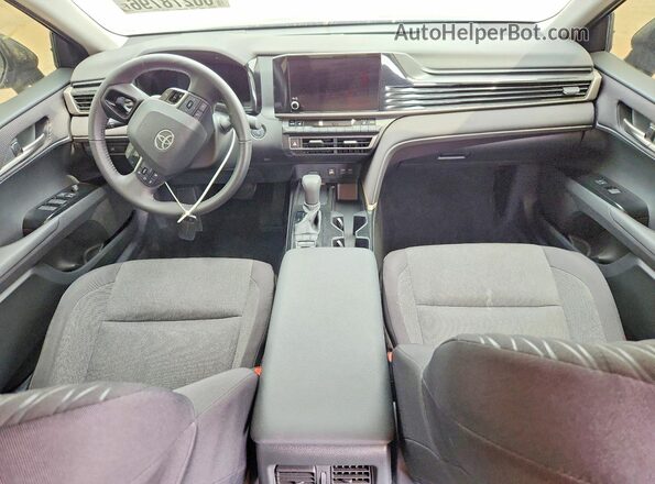 4T1DBADK6SU026400 2025 TOYOTA CAMRY Blue Vista del salpicadero