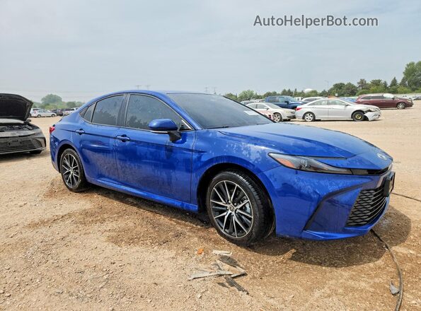 4T1DBADK6SU026400 2025 TOYOTA CAMRY Blue Delantero derecho