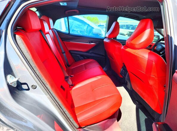 4T1DBADK6SU033671 2025 TOYOTA CAMRY Gray უკანა სავარძლების ხედი