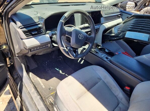 4T1DBADK6SU521390 2025 TOYOTA CAMRY Black Dashboard view