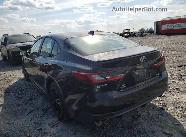 4T1DBADK6SU534706 2025 TOYOTA CAMRY Черный Задняя левая четверть