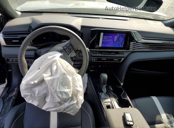 4T1DBADK6SU534706 2025 TOYOTA CAMRY Черный Вид панели приборов