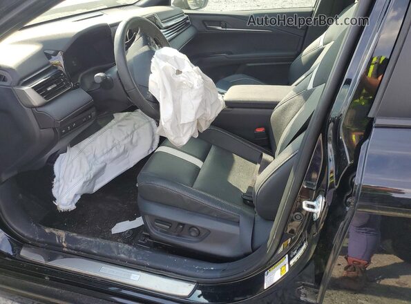 4T1DBADK6SU534706 2025 TOYOTA CAMRY Черный Вид салона спереди