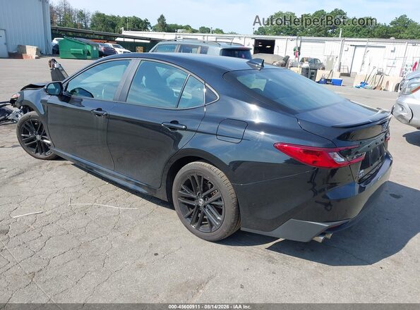 4T1DBADK7SU035610 2025 TOYOTA CAMRY Black Հետևի ձախ