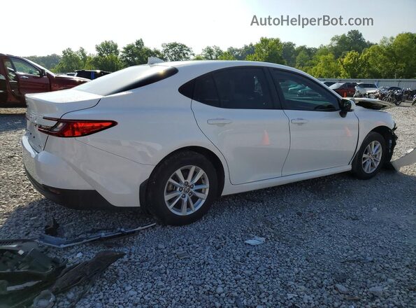 4T1DBADK7SU515579 2025 TOYOTA CAMRY White Задня права чверть