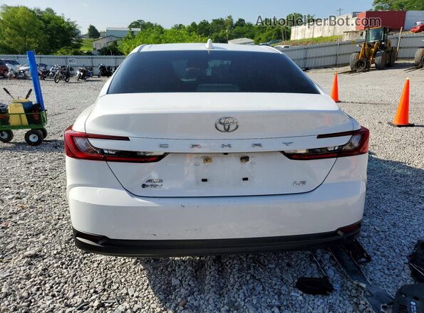 4T1DBADK7SU515579 2025 TOYOTA CAMRY White Вид ззаду