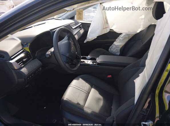 4T1DBADK7TU552956 2026 TOYOTA CAMRY Black Вид салону спереду