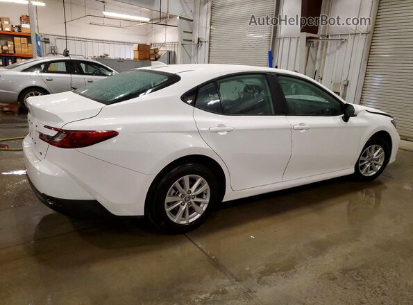 4T1DBADK8SU015026 2025 TOYOTA CAMRY White Հետևի աջ