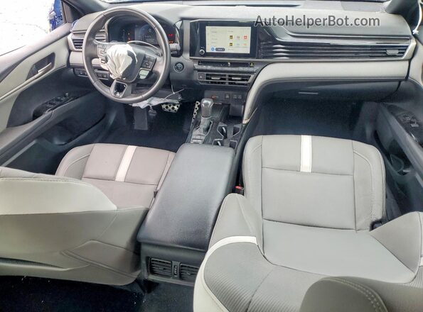 4T1DBADK8SU021845 2025 TOYOTA CAMRY Blue Вид панелі приладів