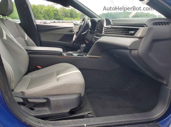 4T1DBADK8SU021845 2025 TOYOTA CAMRY Blue Вид салону спереду