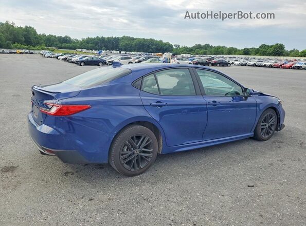 4T1DBADK8SU021845 2025 TOYOTA CAMRY Blue Задня права чверть
