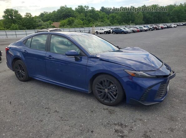 4T1DBADK8SU021845 2025 TOYOTA CAMRY Blue Передня права чверть