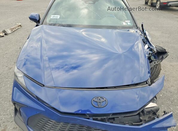 4T1DBADK8SU021845 2025 TOYOTA CAMRY Blue Вид задньої частини салону