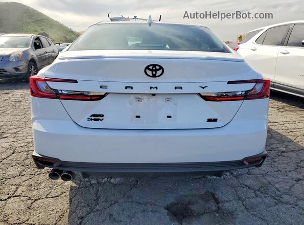 4T1DBADK8TU046424 2026 TOYOTA CAMRY White Vista trasera