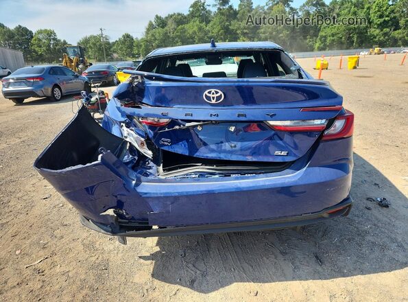 4T1DBADK9SU010417 2025 TOYOTA CAMRY Blue Rear view