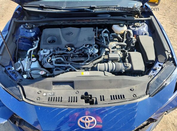4T1DBADK9SU010417 2025 TOYOTA CAMRY Blue Rear interior view