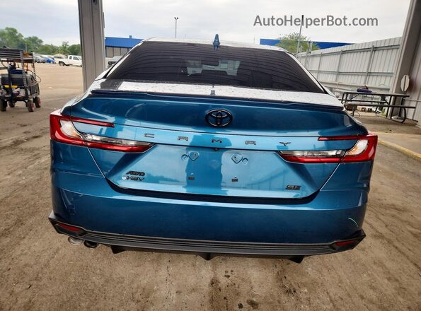 4T1DBADK9SU029601 2025 TOYOTA CAMRY Teal Widok z tyłu