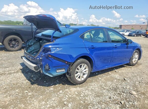 4T1DBADKXSU026352 2025 TOYOTA CAMRY Blue Rear right