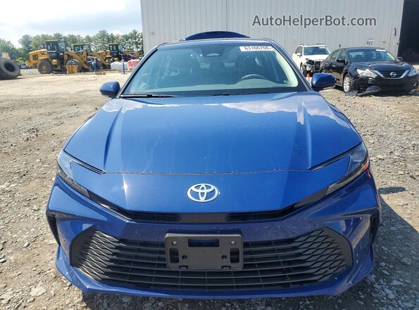 4T1DBADKXSU026352 2025 TOYOTA CAMRY Blue Front view