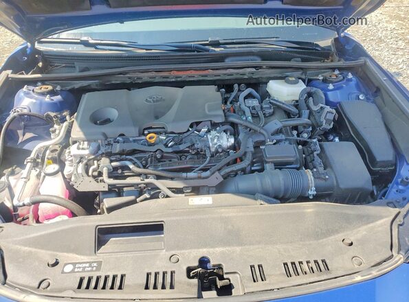 4T1DBADKXSU026352 2025 TOYOTA CAMRY Blue Rear interior view
