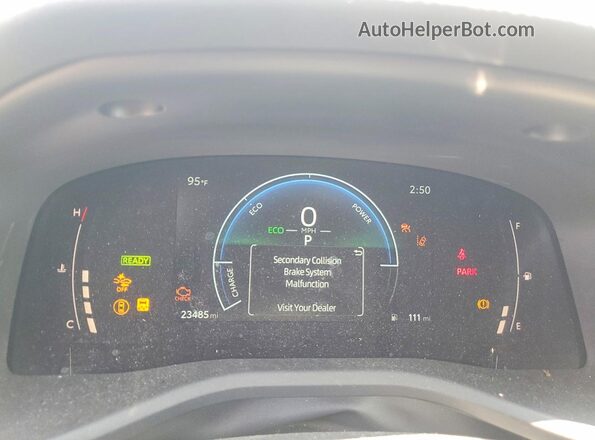 4T1DBADKXSU026352 2025 TOYOTA CAMRY Blue Instrument cluster view