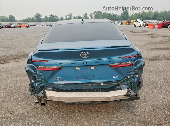 4T1DBADKXSU502082 2025 TOYOTA CAMRY Teal Հետևի տեսք