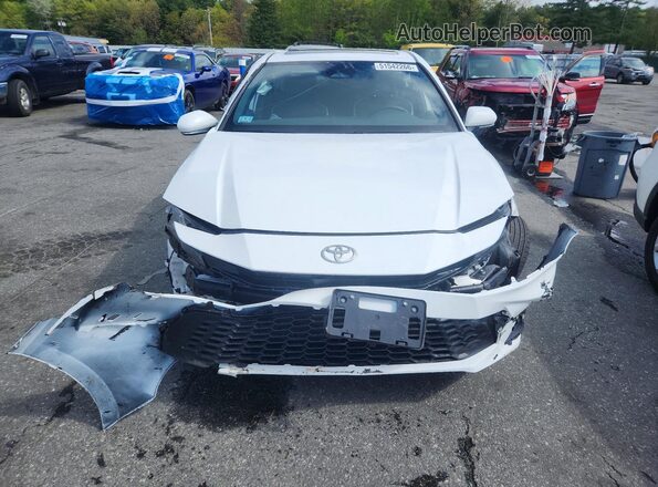 4T1DBADKXSU531033 2025 TOYOTA CAMRY White Вид спереду